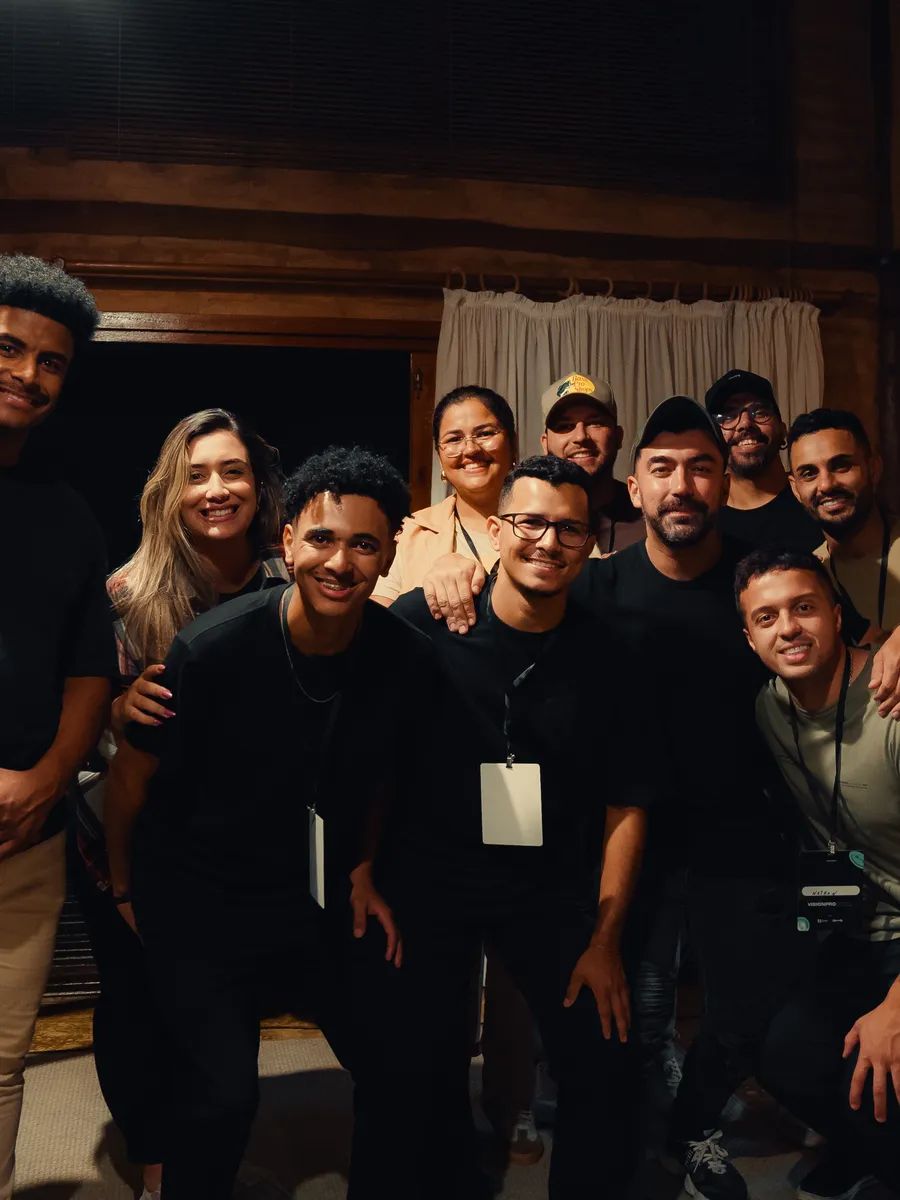 A turma da Vision Pro 2.0 reunida